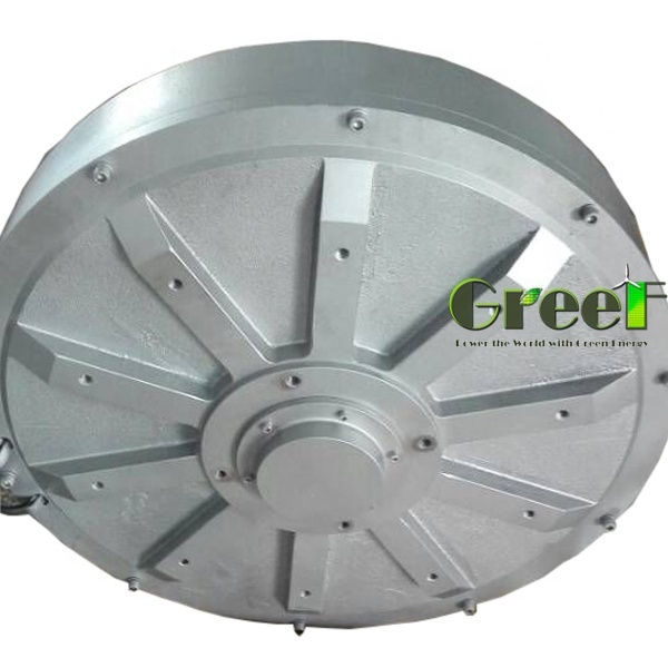 500W Brushless Electric Vertical Axis Permanent Magnet Generator, Low Rpm Permanent Magnet Motor