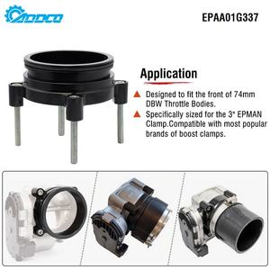 ADDCO - Адаптер впускного патрубка турбокомплекта для дроссельной заслонки DBW с диаметром 74 мм на 3-дюймовый хомут, универсальный алюминиевый переходник EPAA01G337 - Product Image 5