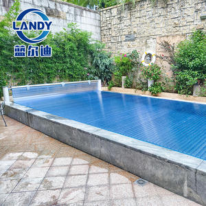 Couverture de <span class=keywords><strong>piscine</strong></span> motorisée Landy PC, marchable, imperméable, anti-UV, rétractable, <span class=keywords><strong>pour</strong></span> <span class=keywords><strong>piscine</strong></span> <span class=keywords><strong>hors</strong></span> <span class=keywords><strong>sol</strong></span> - Product Image 5