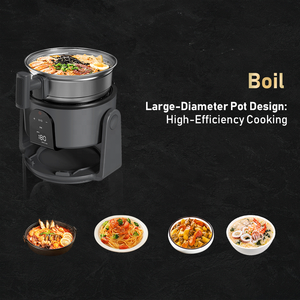 Design innovant, <span class=keywords><strong>multicuiseur</strong></span> électrique à double zone de cuisson Vapeur/ébullition/gril Freidora Electrica Friteuse à <span class=keywords><strong>air</strong></span> numérique - Product Image 6