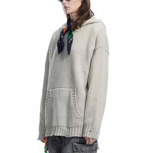 Sudadera con Capucha Extra Grande de Algodón Personalizada para Mujer, Ropa Casual de Invierno con Opción de Logotipo Personalizado - Product Image 2