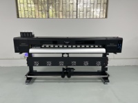 Printer Format Besar Dual Head 1.8m XP600 Eco-Solvent/Tinta Berbasis Air untuk Spanduk dan Vinyl
