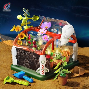 مجموعة أدوات زراعة للأطفال من تشنغجي، مجموعة تعليمية للعلوم والتكنولوجيا والهندسة والرياضيات، تجربة علمية لزراعة النباتات في غرفة الشمس، ألعاب دفيئة - Product Image 3