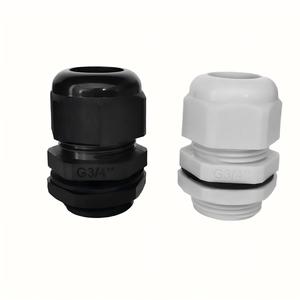 IP68 cao/thấp tuyến cáp Điện áp G-3/4 Nylon PA niêm phong miếng đệm 13-18mm đen/xám công nghiệp cấp bảo vệ chống thấm nước - Product Image 1