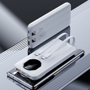Nouveauté : Chargeur portable à grande capacité 10000 mAh, chargeur rapide de voyage avec câble, logo personnalisé - Product Image 3