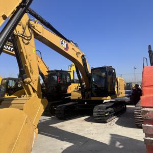 Excavatrice sur chenilles hydraulique Caterpillar CAT320GC d'occasion, 20 tonnes, pompe, moteur, PLC, modèle 2023, équipement de terrassement, boîte de vitesses - Product Image 1