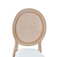 Chaise d'événement empilable en plastique PP imitation bois, durable et de style antique, pour mariages, fêtes, hôtels, restaurants, bars, appartements
