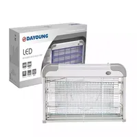 Hot-Selling 2X10W 2X20W Intérieur UV LED Fly Trap Électronique Mosquito Killer Lampe Écologique En Aluminium ABS Tube pour Punaises De Lit
