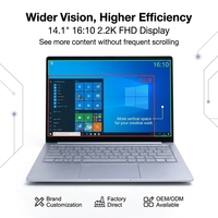 Personnalisation OEM/ODM, écran 14 pouces avec une résolution de 2240 x 1440, processeur AMD Ryzen 5 6600H, ce sont des ordinateurs portables orientés vers le monde des affaires