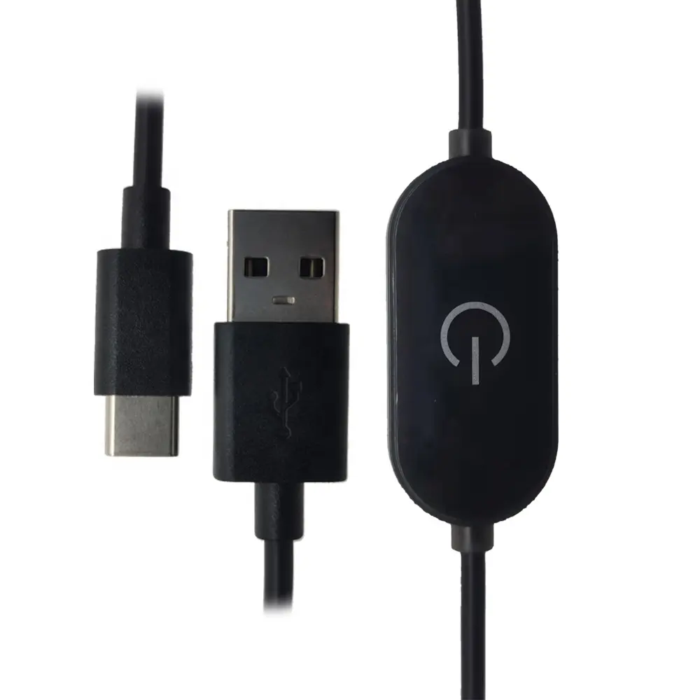 Interruptor de encendido y apagado LED, atenuador táctil, Cable USB, interruptores de luz táctil