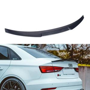 Adecuado para 12-21 Audi <span class=keywords><strong>RS3</strong></span> <span class=keywords><strong>S3</strong></span> <span class=keywords><strong>A3</strong></span> sedán M4 de fibra de carbono spoiler trasero - Product Image 1