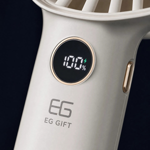 Ventilateur USB Mini Pliable Personnalisable - Ventilateur Portable à Main en ABS pour Promotion - Product Image 2