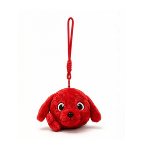 Porte-clés en peluche chien pétillant, nouveauté farce, jouet en peluche chien, décoration pour sac et maison, <span class=keywords><strong>cadeau</strong></span> pour enfants - Product Image 2