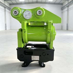 Attache rapide hydraulique inclinable SOOSAN, coupleur rapide rotatif pour mini-excavatrice - Product Image 1