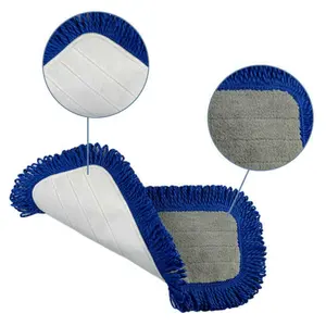 Supply Microfibre Floor Mop Cloth Flat Mop Replacement Cloth Coral Velvet Mop Head Duster Floor Wipes