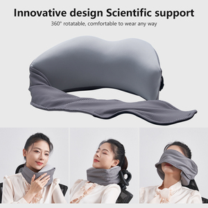 Mặt Trăng Hình Dạng Nóng Bán Khăn Cổ Gối Với Bộ Nhớ Bọt Làm Đầy + Bông Gối Nhỏ Du Lịch Cổ Gối - Product Image 3