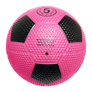 Balón de Fútbol de Goma Promocional de Fábrica, Tamaño 5, Superficie Tipo <span class=keywords><strong>Golf</strong></span> - Product Image 2