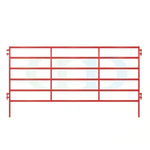 Wholesale Cheap Customized USA Hot Dipped Galvanized and Powder Coated Metal Livestock Cattle Fence Panel Horse Corral