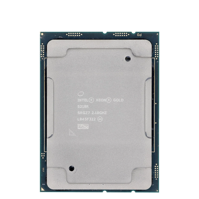 Intel Xeon 5218R Processor (27.5M Cache, 2.10 Ghz) FC-LGA14B CD8069504446300 BX806955218R SRGZ7 CPU 5218R Gold Desktop INT 1 Pc