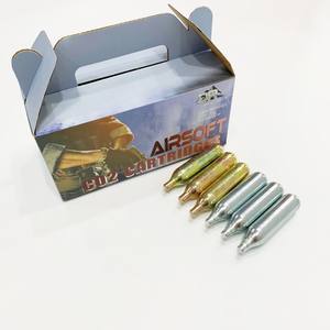 Prezzo di fabbrica 12g CO2 bombola di Gas cartuccia per <span class=keywords><strong>Paintball</strong></span> accessori - Product Image 5