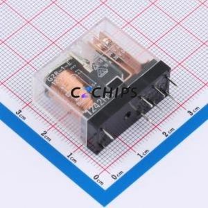 G2R-1-E DC12 BY OMI Power Relay DIP-8 Relay 12V 1 Changeover: 1C (SPDT-Changeover)::: 8 16A-250VAC/16A-30VDC - Product Image 1