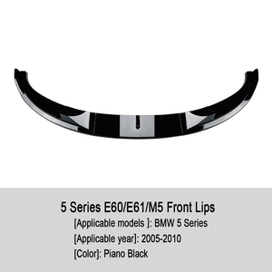 Nâng cấp môi phía trước Xẻng phía trước Bumper nội thất cơ thể <span class=keywords><strong>Kit</strong></span> khuếch tán cho BMW 5 Series M5 E60 E61 2005-2010 bộ phận cơ thể khác - Product Image 4