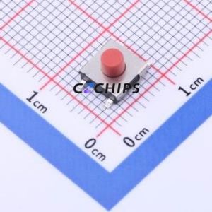 K2-1157SP-G4SW-01 Tactile Switch SMD Switch ( Operating Force: 2.5N )( Mounting Type: Vertical Mount )( Switch Length: 6.4mm ) - Product Image 1