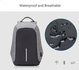 Men Enlarged Waterproof Laptop Usb Charging Mochila Inteligente Slim <b>Smart</b> Anti Theft Backpack - Product Image 4