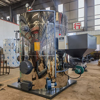 Caldera de Agua Caliente Industrial Automática de Calentamiento Rápido de 700 kg para Combustible de Biomasa de Astillas de Madera para Moldeo de Plástico