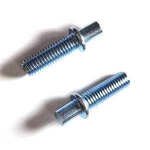 Tornillo de zinc azul YHX P8003, fijador roscado de hierro para puertas de madera, puertas correderas, armarios y ropa. - Product Image 2