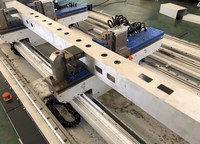 Fresadora CNC de 4 Ejes para Perfiles de Aluminio Industriales, para Fabricación de Puertas, Ventanas y Muros Cortina
