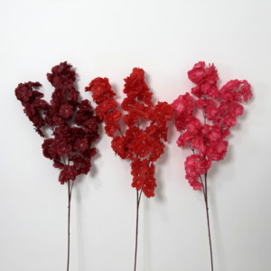 <span class=keywords><strong>Flor</strong></span> de cerezo falsa de seda 3 cabeza popular <span class=keywords><strong>flor</strong></span> rama de árbol <span class=keywords><strong>flor</strong></span> <span class=keywords><strong>Artificial</strong></span> Sakura flores de cerezo felpa para boda decoración del hogar - Product Image 5