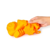 Accessoire de pâtisserie Halloween citrouille forme 7 cavité gâteau décoration cuisson Fondant Silicone gâteau moules