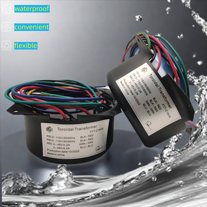 Transformateur toroïdal d'usine à faible bruit 50/60Hz, étanche IP67, en cuivre pur - Product Image 6