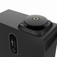 Diffuseur de parfum HVAC Q5000 7000CBM 1000ML noir machine d'arôme de parfum sans eau murale pour hôtel vente en gros d'huile essentielle