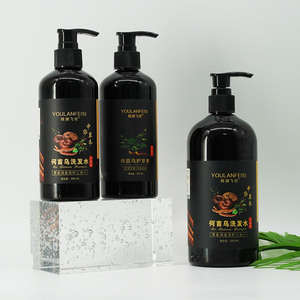 OEM 300ml 500ml Shou Wu Shampooing Liquide Anti Perte Repousse Polygonum Formule Naturelle À Base De Plantes Après-Shampooing Cheveux - Product Image 6