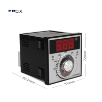 Contrôleur de température intelligent pour four de cuisson FCGK TEL72-9001 avec affichage numérique, prise en charge OEM personnalisée
