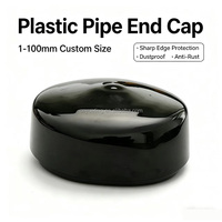 Capuchon de protection flexible en PVC pour extrémité de tuyau, couvercle de tube durable anti-choc, bouchon de sécurité sur mesure pour tuyau d'échafaudage en acier