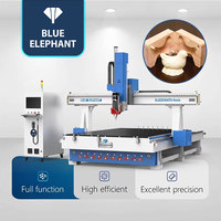 Machine de fraisage CNC à 4 axes ATC 2030 avec broche de refroidissement par air de 9 kW pour la sculpture sur bois 3D et la découpe de MDF de haute performance