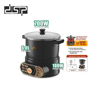 เครื่องปั่นพกพา DSP ขายดี รุ่น OEM สำหรับใช้ในครัวเรือนและโรงแรม สำหรับบดเนื้อ ทำอาหาร และทำอาหารประเภทอื่นๆ  เครื่องทำอาหารร้อนในครัว - Product Image 6