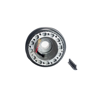 Adaptateur de moyeu de volant POYRACING 108 mm PCD 4 trous en alliage d'aluminium pour Volkswagen Golf 2, mise à niveau et rétrofit - Product Image 5