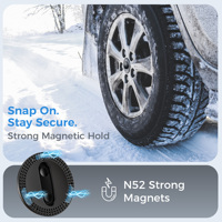 MiLi LiTag Duo, Funda Magnética de Plástico, Rastreador GPS Inteligente, Localizador Impermeable IP65, AirTag para Android, Buscador de Objetos, Mascotas, Perros, Carteras