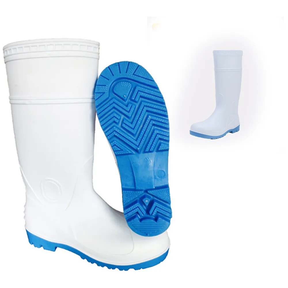 Cheap designed custom wholesale unisex long pvc rain boots waterproof gum boots safety factory for men