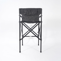 Chaise de barbier pliable en aluminium portable pour salon de beauté, coiffure pour stylistes mobiles