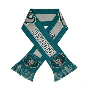 Sciarpa Personalizzata con Logo Grande per Tifosi di Squadre Sportive e Club - Product Image 1