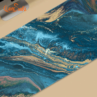 Tapis de souris personnalisé imprimé artisanal 30 x 80 cm pour le bureau, tapis de souris pour jeux à domicile
