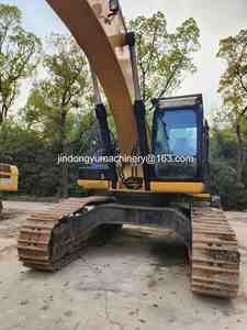 Excavatrice hydraulique sur chenilles CAT340D d'occasion en bon état, équipement de construction polyvalent, moteur puissant - Product Image 3