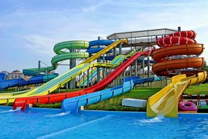 Manèges de parc aquatique, toboggan aquatique, piscine, parc aquatique extérieur, équipements de jeux, jouets, toboggan en fibre de verre, commercial - Product Image 6