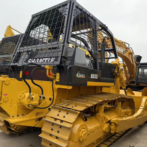 Precio bajo usado Shantui SD32 Earthmoving Dozers usado Shantui SD16 SD22 SD32 Bulldozer con hoja de inclinación recta - Product Image 1