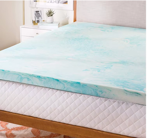 Kasur Gel pendingin Topper Orthopedic Edik, busa memori atas ketat penutup dapat dilepas infusi vakum King Queen Hotel - Product Image 1